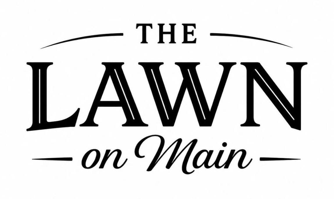 The Lawn on Main logo.