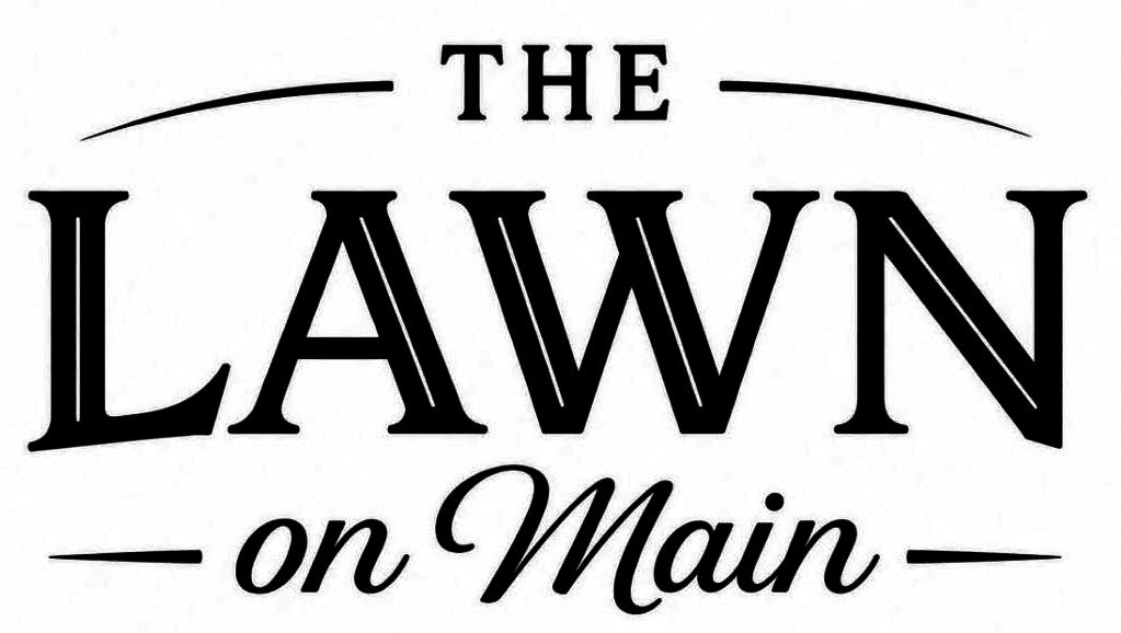 The Lawn on Main logo.